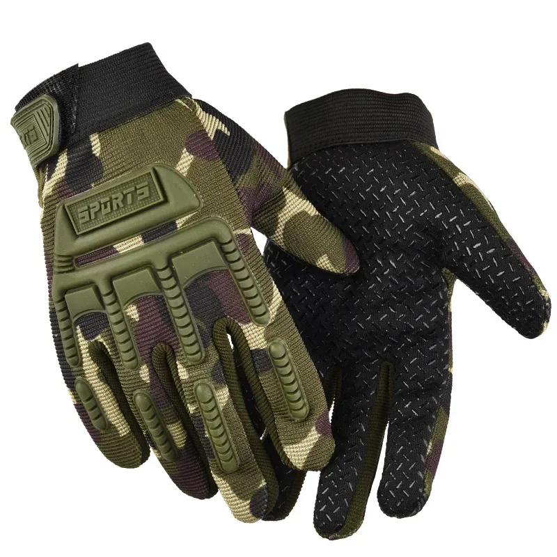 Kids Outdoor Tools - 1 Pair Full Finger Tactical Gloves