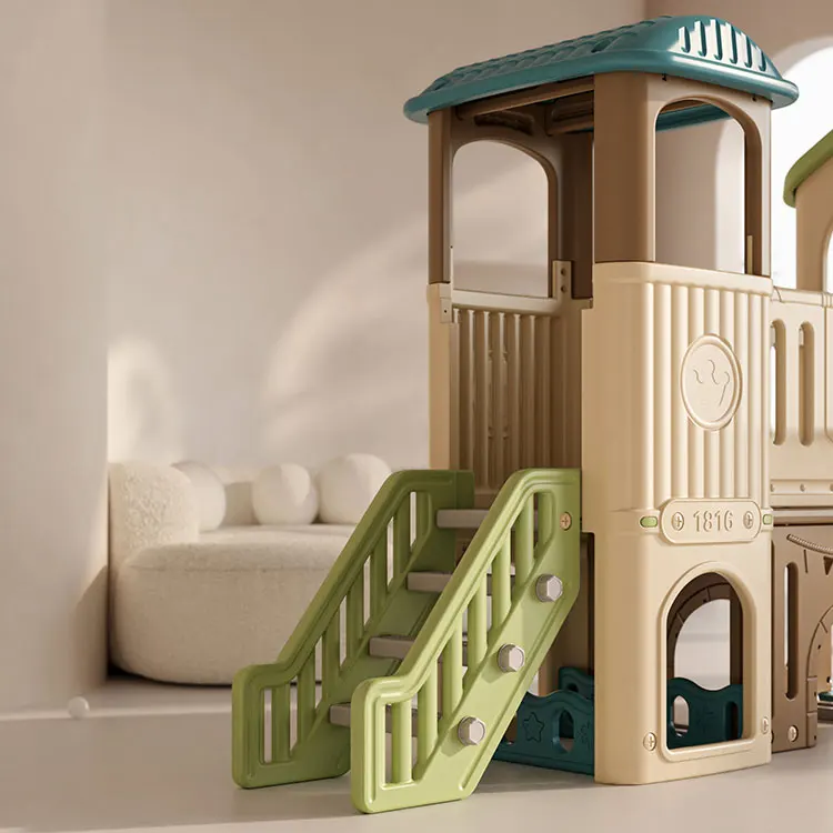 Hot Sale Children Play House O - đánh giá và giá Kids Outdoor House With Slide