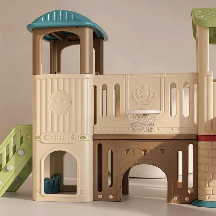 Hot Sale Children Play House O - đánh giá và giá Kids Outdoor House With Slide