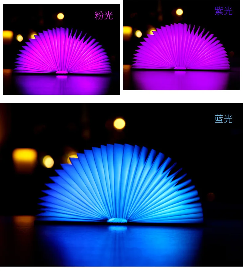 3D Folding Creative LED Night  - đánh giá và giá Kids Outdoor Wooden Table