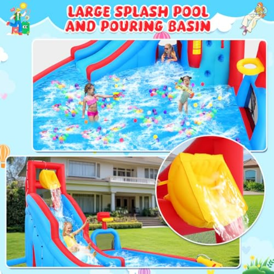 Backyard outdoor water slide i - đánh giá và giá Kids Outdoor House With Slide