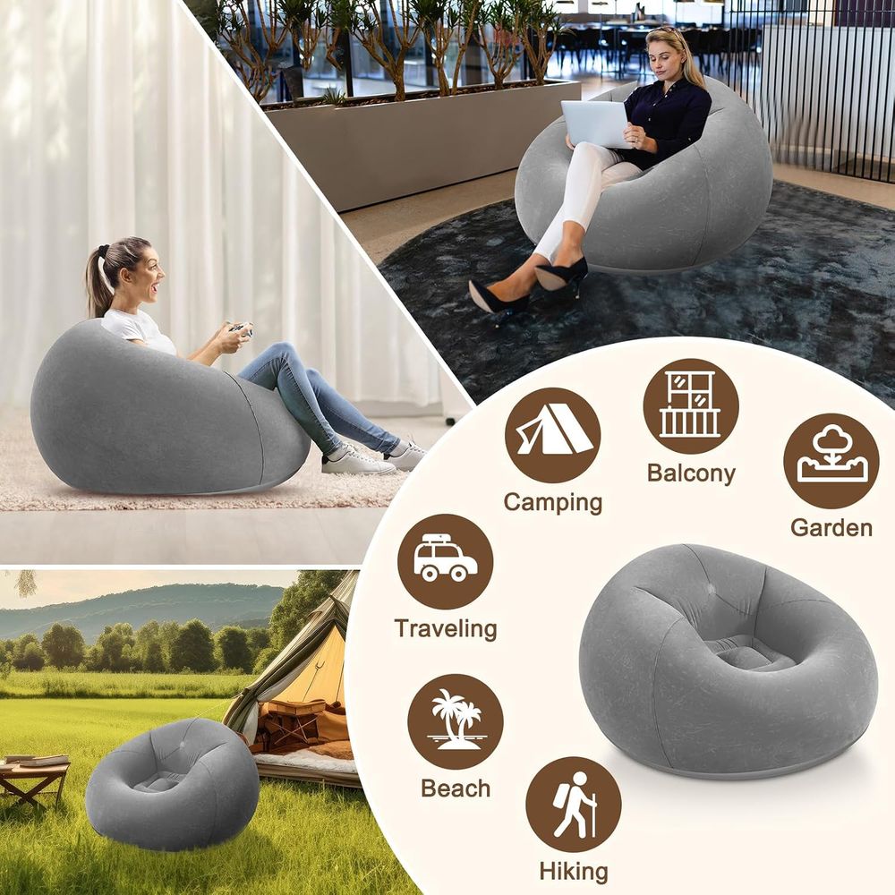 Inflatable Bean Bag Chairs, Gr - đánh giá và giá Kids Outdoor Movies
