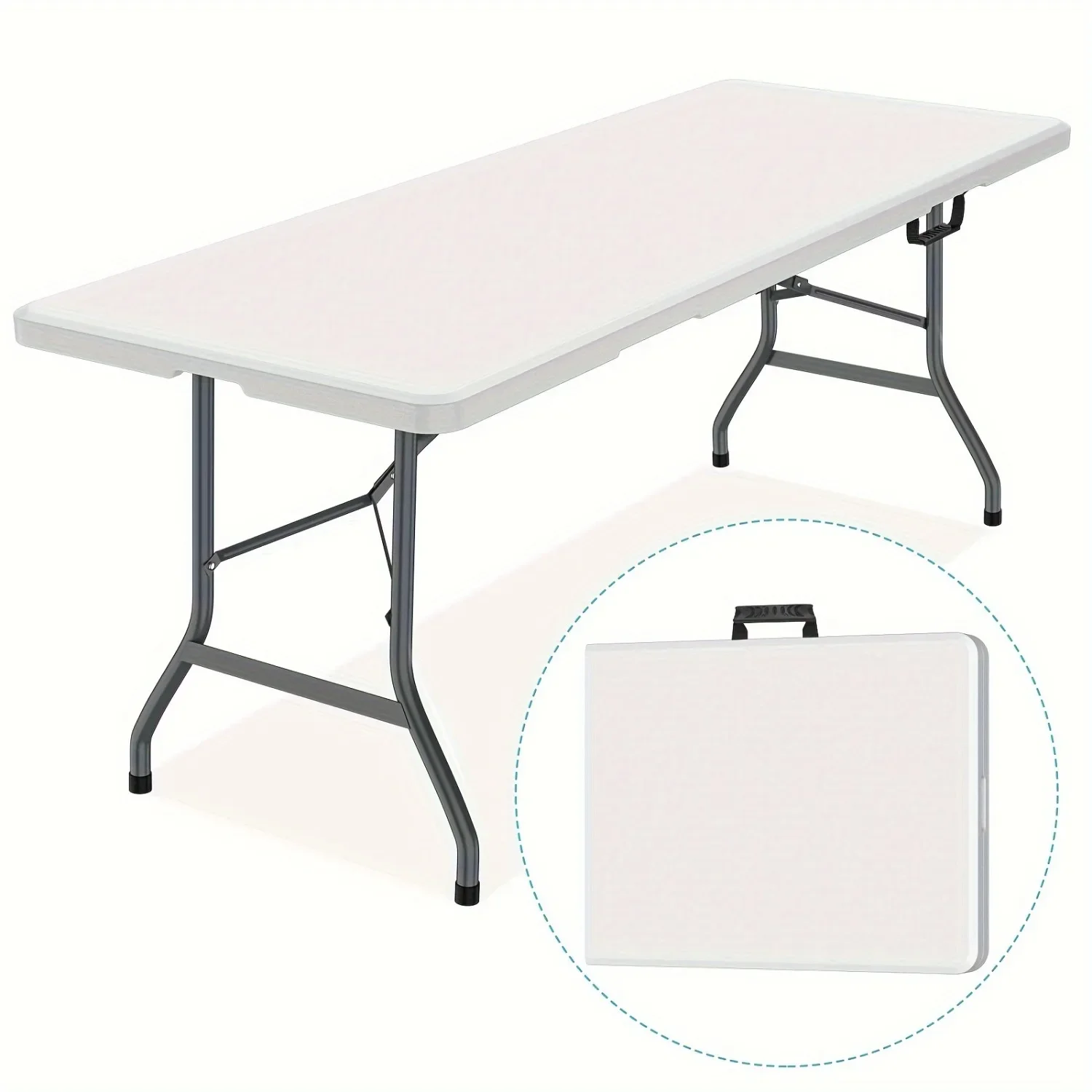 6FT Spacious Plastic Folding T - đánh giá và giá Kids Outdoor Dining Table