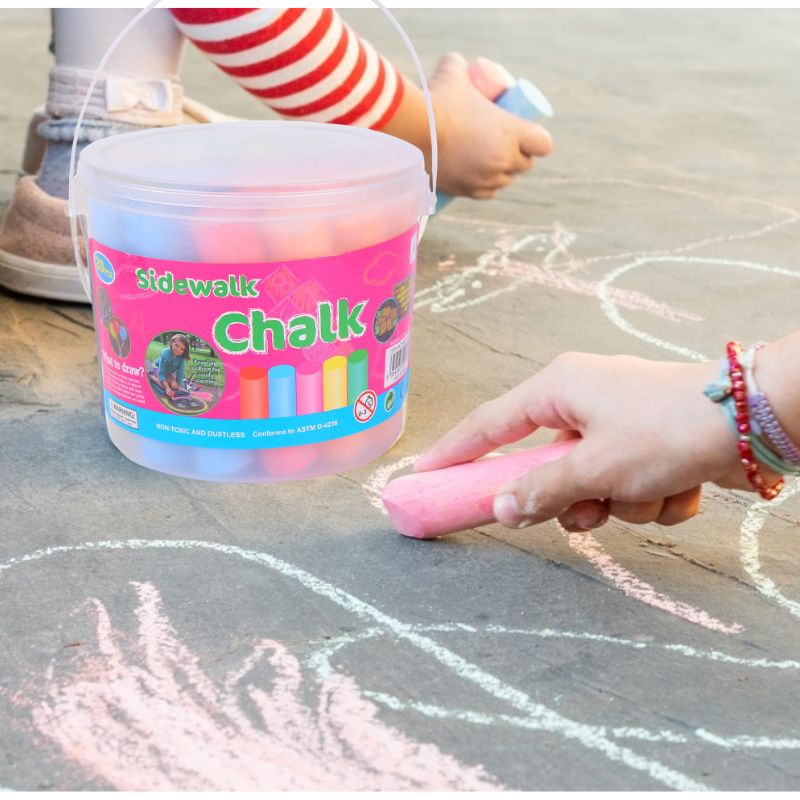 Washable Jumbo Sidewalk Colors - đánh giá và giá Chalk Outdoor Jumbo