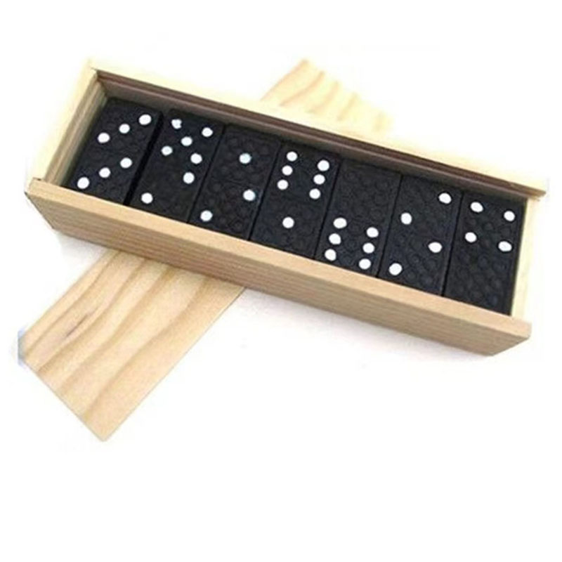 28pcs/Set Wooden Domino Board  - đánh giá và giá Kids Outdoor Wooden Table
