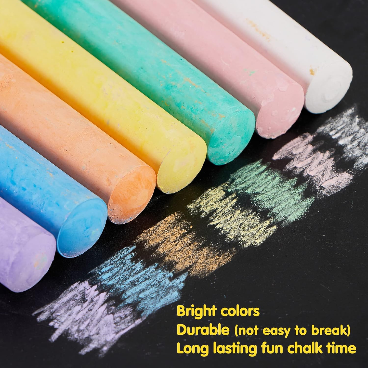 160 PCS Sidewalk Chalks Set No - đánh giá và giá Chalk Outdoor Jumbo
