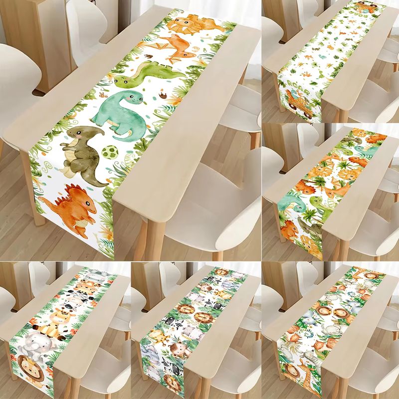 VIKAMA Kids Table Runner Dinos - đánh giá và giá Kids Outdoor Dining Table