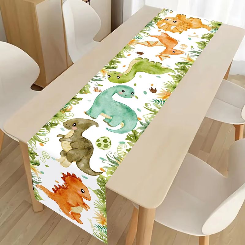 VIKAMA Kids Table Runner Dinos - đánh giá và giá Kids Outdoor Dining Table