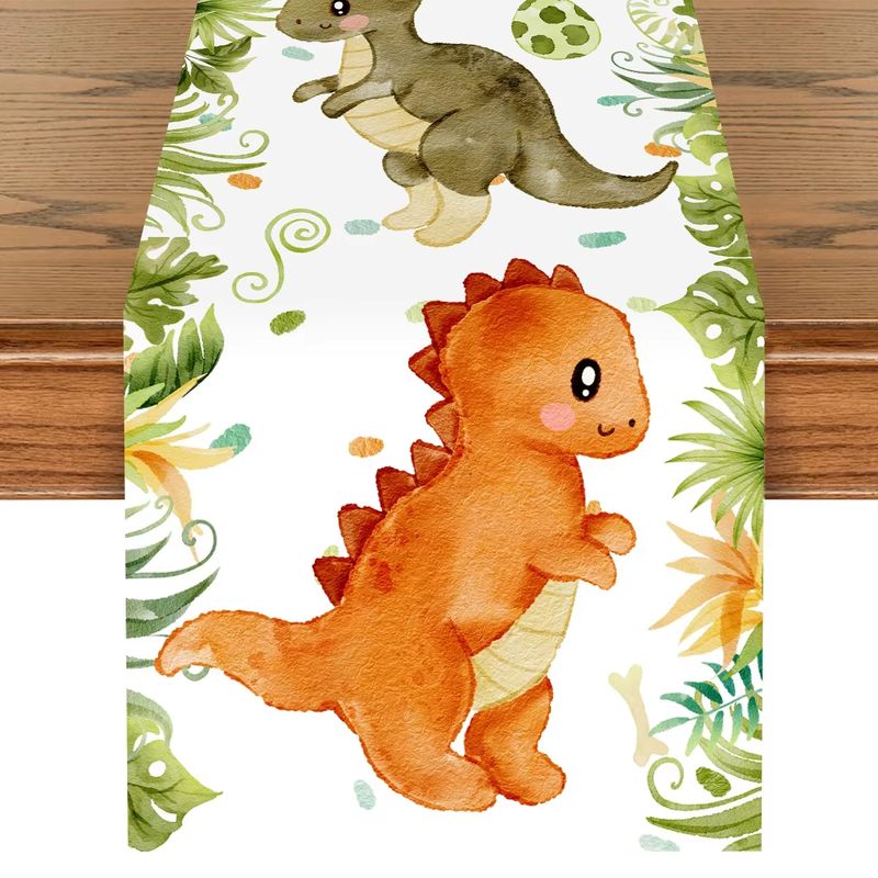 VIKAMA Kids Table Runner Dinos - đánh giá và giá Kids Outdoor Dining Table