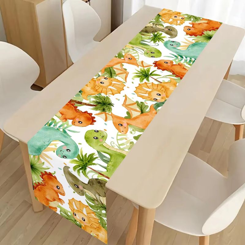 VIKAMA Kids Table Runner Dinos - đánh giá và giá Kids Outdoor Dining Table