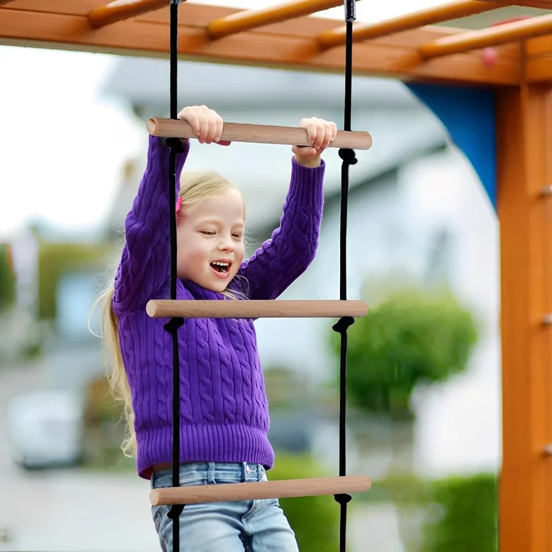 Children Climbing Rope Ladder  - đánh giá và giá Kids Outdoor Climbing Equipment