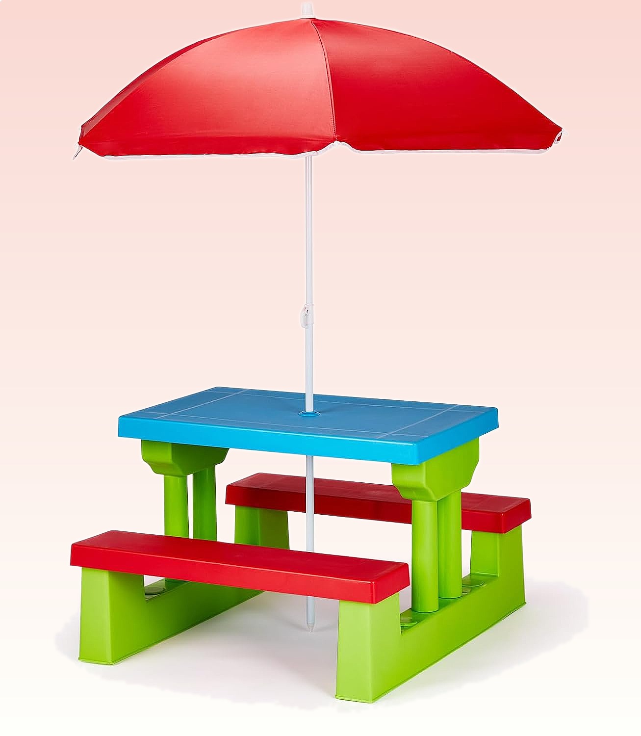JOYMOR Kids Picnic Table with  - đánh giá và giá Kids Outdoor Umbrella For Table