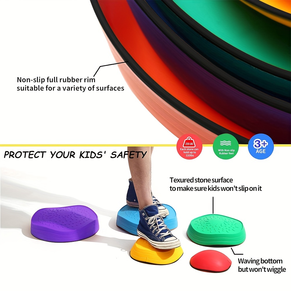 5Pcs/set Balance Stepping Ston - đánh giá và giá Kids Outdoor Outfit