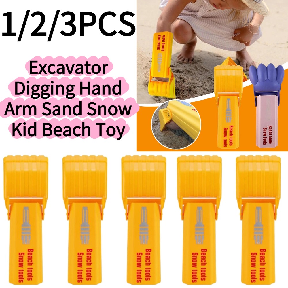 1/3PCS Excavator Digging Hand  - đánh giá và giá Kids Outdoor Playground