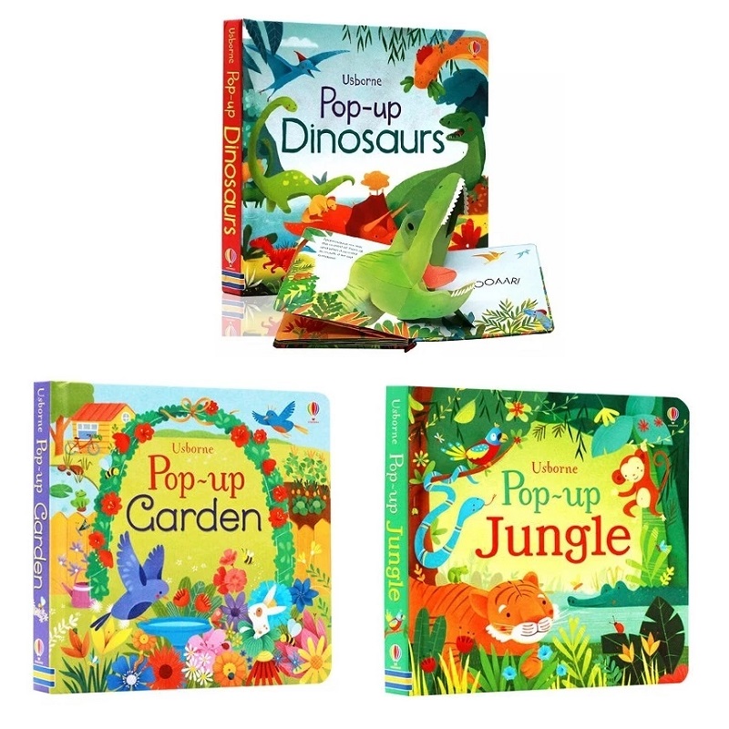 Usborne Pop Up Dinosaurs/Jungl - đánh giá và giá Kids Outdoor Tools