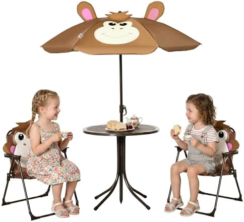 Kids Table and Chair Set Picni - đánh giá và giá Kids Outdoor Umbrella For Table