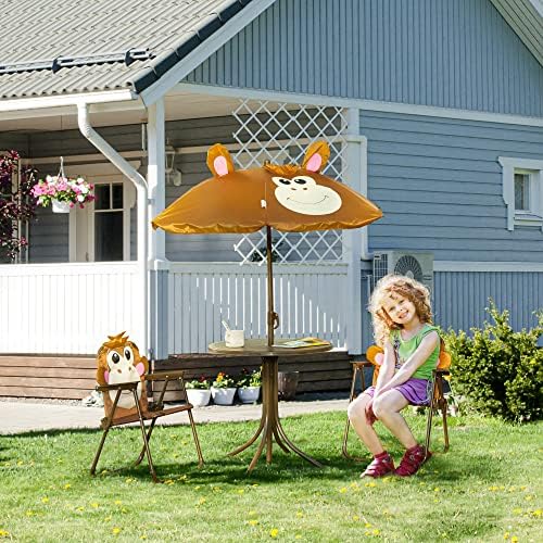 Kids Table and Chair Set Picni - đánh giá và giá Kids Outdoor Umbrella For Table