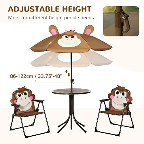 Kids Table and Chair Set Picni - đánh giá và giá Kids Outdoor Umbrella For Table