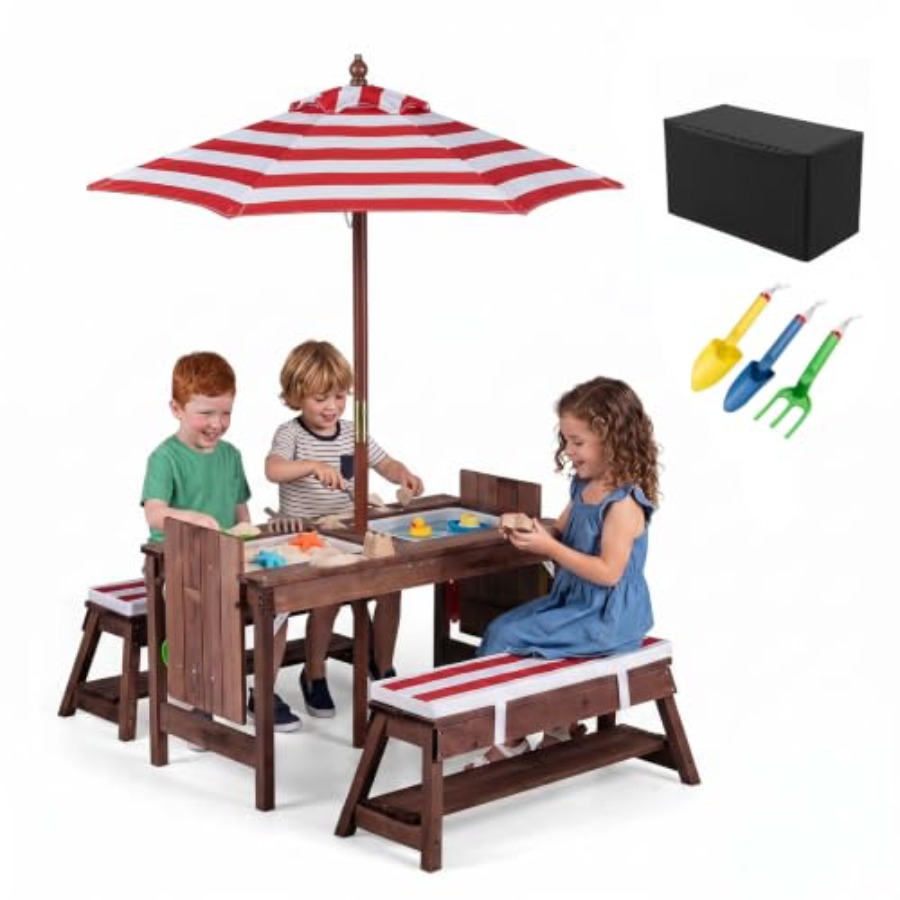 Outdoor kids picnic table for  - đánh giá và giá Kids Outdoor Umbrella For Table