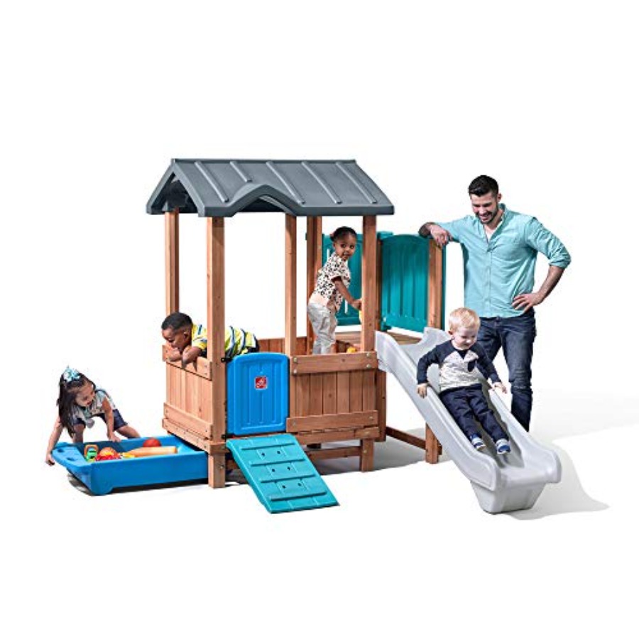 Woodland Adventure Playhouse & - đánh giá và giá Kids Outdoor Playground
