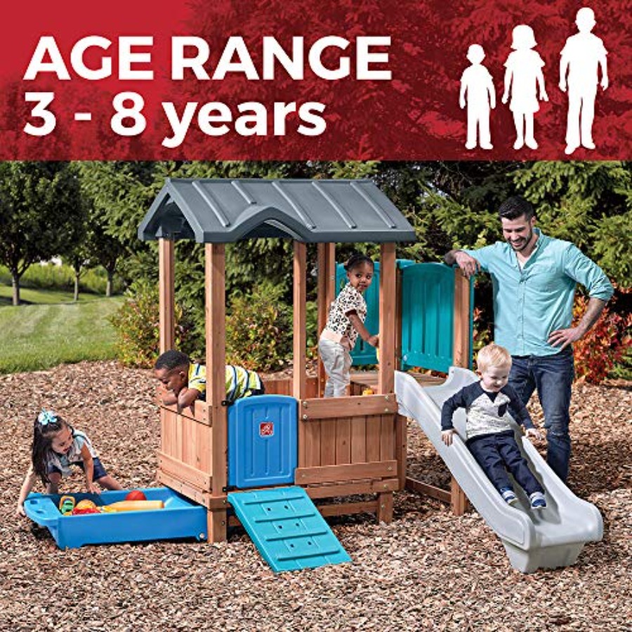Woodland Adventure Playhouse & - đánh giá và giá Kids Outdoor Playground
