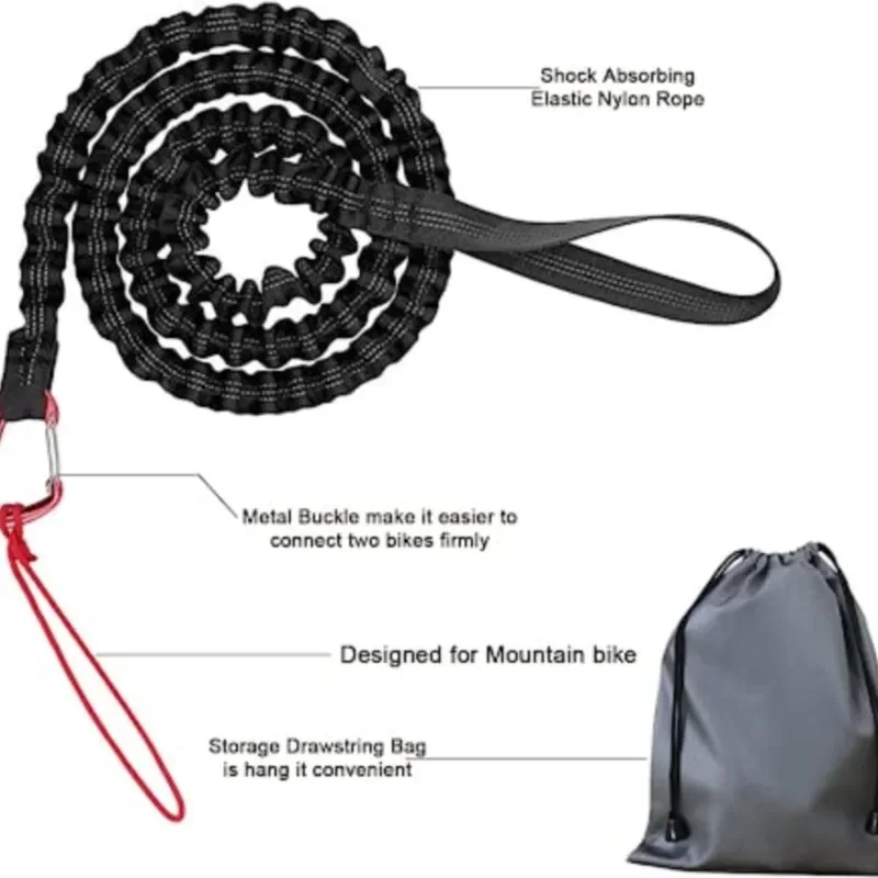 New Bicycle Elastic Leash Belt - đánh giá và giá Kids Outdoor Tools