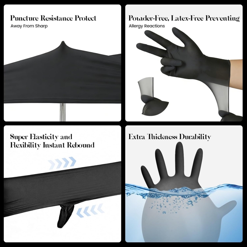 Kids Black Nitrile Disposable  - đánh giá và giá Kids Outdoor Tools