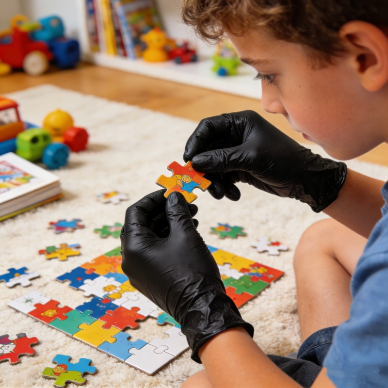 Kids Black Nitrile Disposable  - đánh giá và giá Kids Outdoor Tools