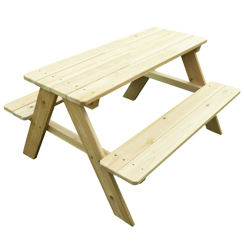 Outdoor Wooden Kids Picnic Tab - đánh giá và giá Kids Outdoor Wooden Table