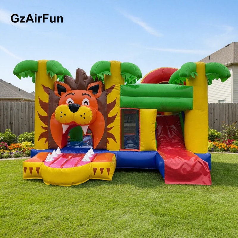 Custom Commercial Outdoor Boun - đánh giá và giá Kids Outdoor House With Slide