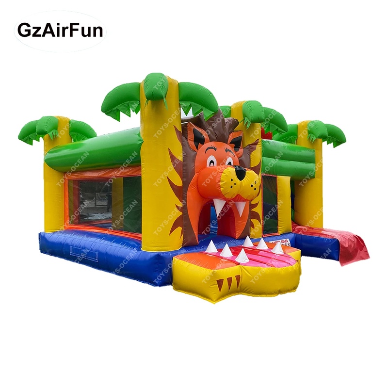 Custom Commercial Outdoor Boun - đánh giá và giá Kids Outdoor House With Slide