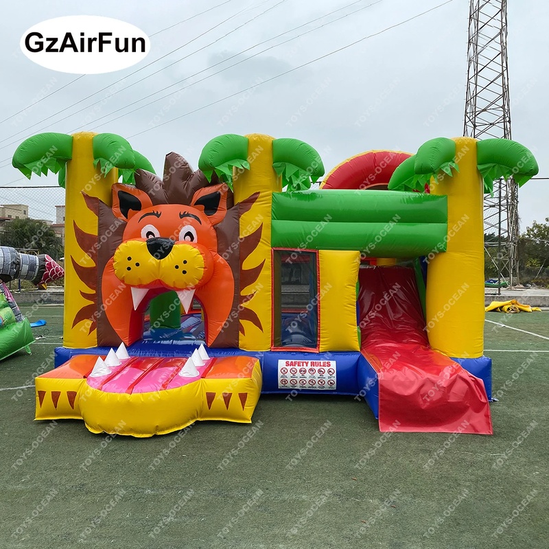 Custom Commercial Outdoor Boun - đánh giá và giá Kids Outdoor House With Slide