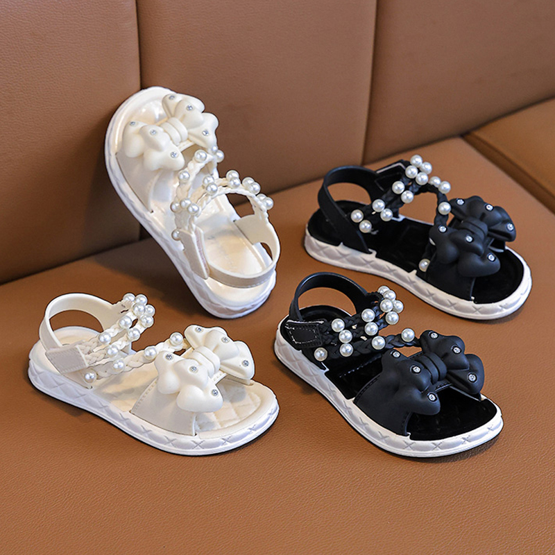 New Summer Bow Pearl Ornament  - đánh giá và giá Kids Outdoor Outfit