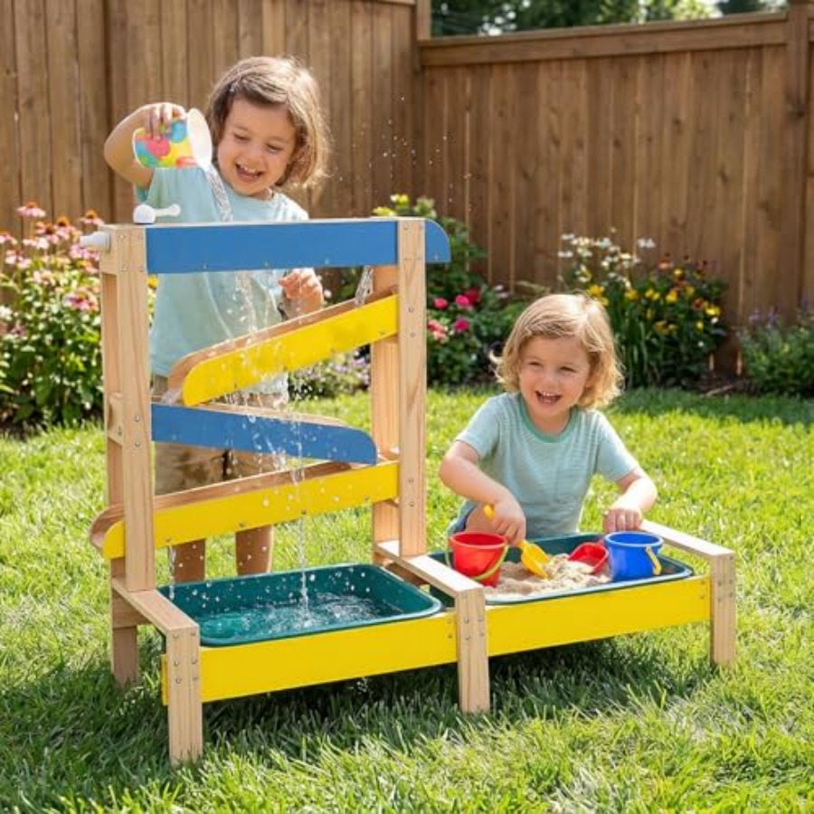 Outdoor kids activity playset  - đánh giá và giá Kids Outdoor Wooden Table