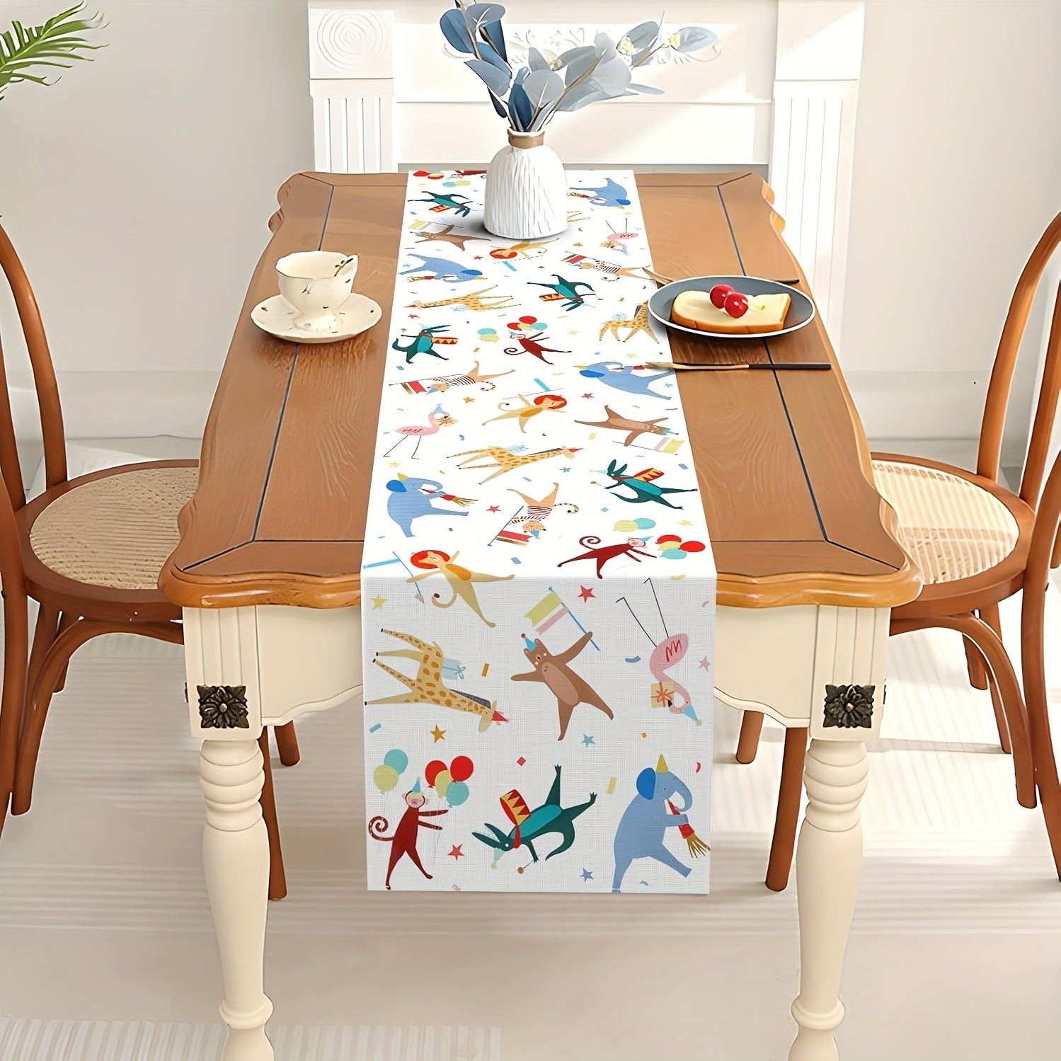 Cartoon Circus Animal Table Ru - đánh giá và giá Kids Outdoor Dining Table