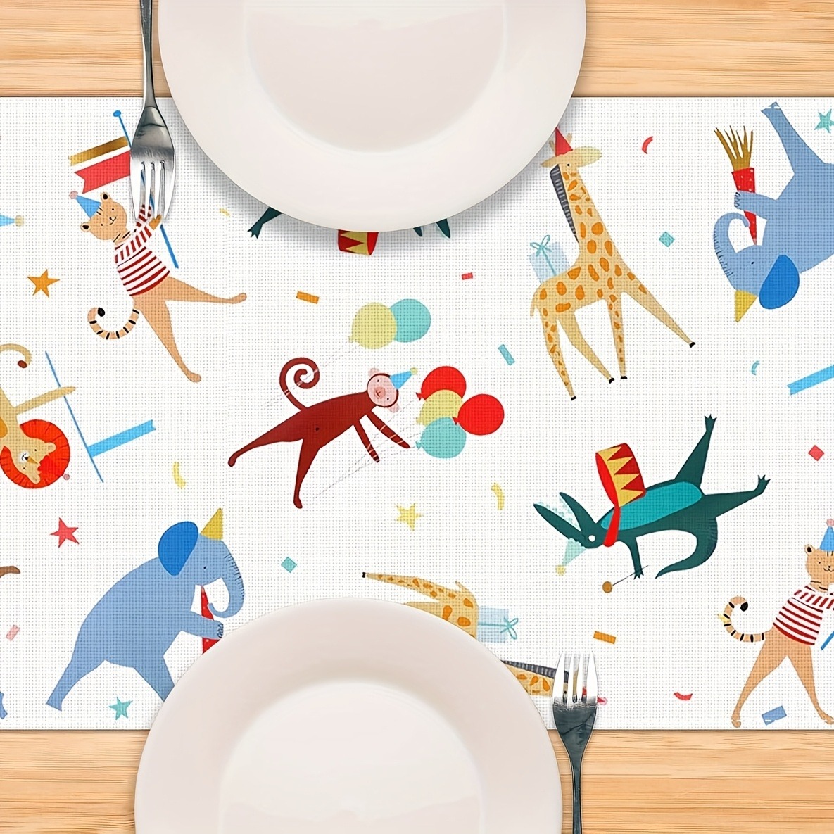 Cartoon Circus Animal Table Ru - đánh giá và giá Kids Outdoor Dining Table