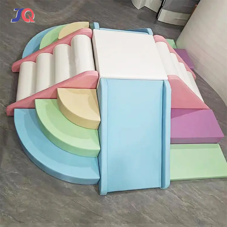 Macaroon-Colored Kids Soft Pla - đánh giá và giá Kids Outdoor Playground