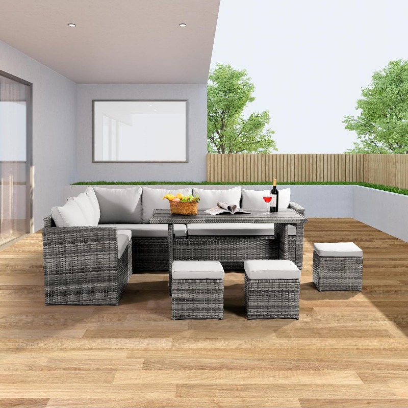 Wumiokio Patio Furniture Set,  - đánh giá và giá Kids Outdoor Dining Table