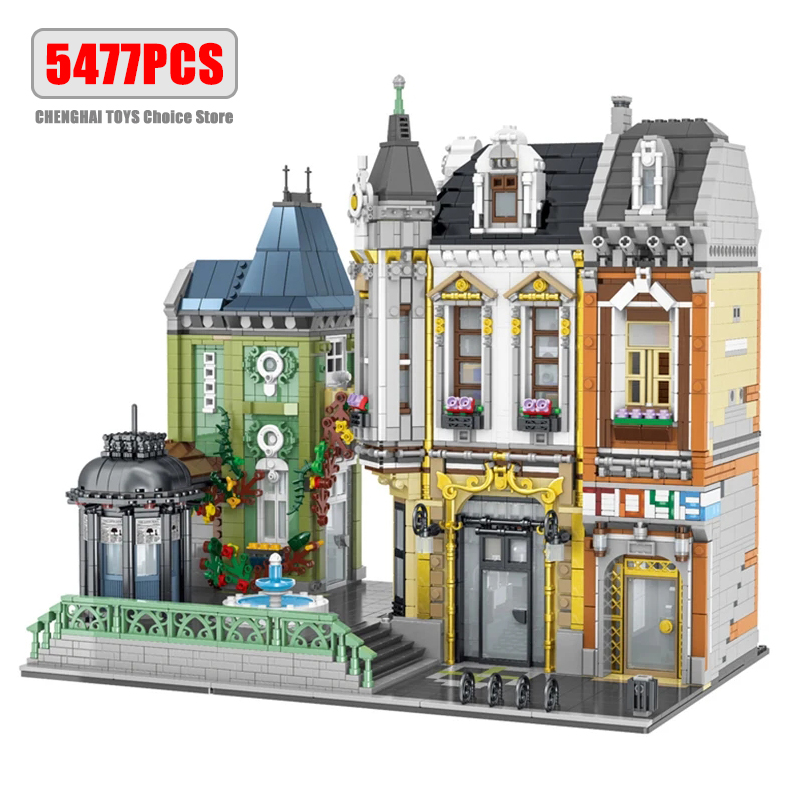 5477pcs URGE Street View Sets  - đánh giá và giá Lego Set Creator