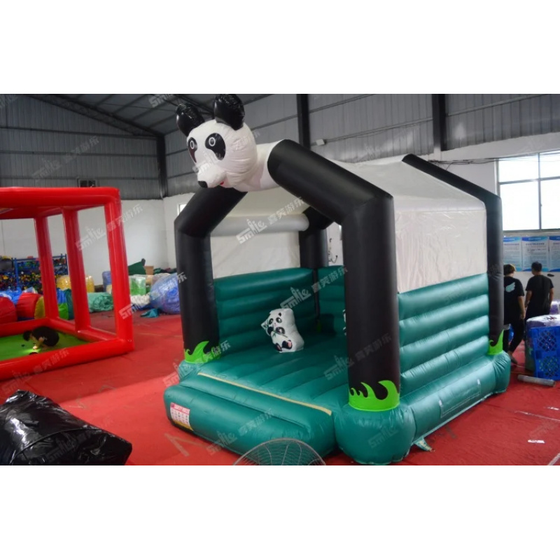13FT Panda Inflatable Jumping  - đánh giá và giá Kids Outdoor Jumping Castle