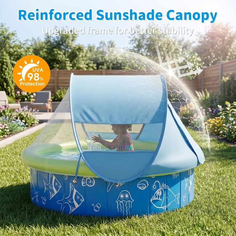 Kids Pool for Toddler Foldable - đánh giá và giá Kids Outdoor Tools