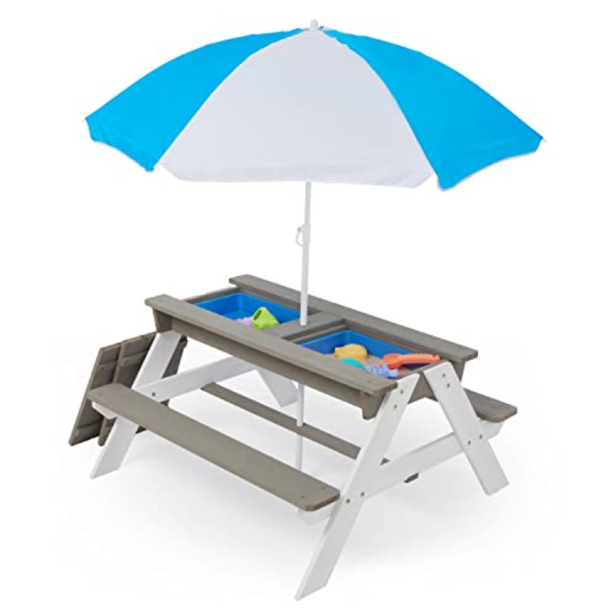 Outdoor backyard patio picnic  - đánh giá và giá Kids Outdoor Umbrella For Table