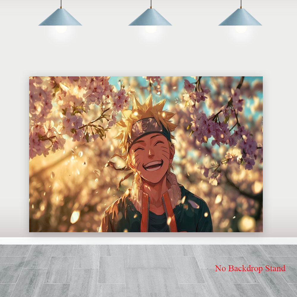 Naruto Backdrop Banner Boys Ki - đánh giá và giá Kids Outdoor Movies
